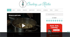Desktop Screenshot of cookingwithruthie.com